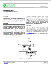 Loop Current Detection with TR115