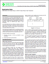 Failure Mode SCR Output Relays vs MOSFET Output Relays High Temperature