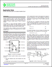SLC800 Linear Optocoupler in Isolation Amplifie -Circuit